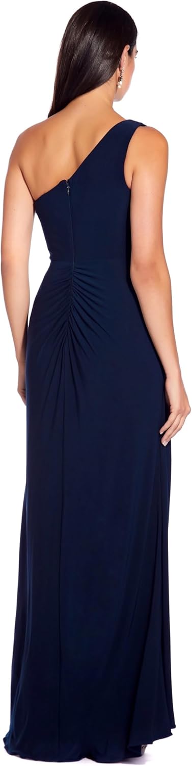 Adrianna Papell Women's One Shoulder Jersey Dress - Image 2