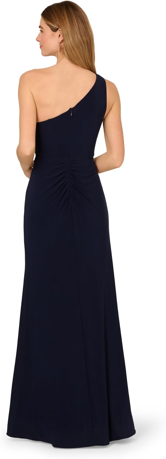Adrianna Papell Women's One Shoulder Jersey Dress - Image 3