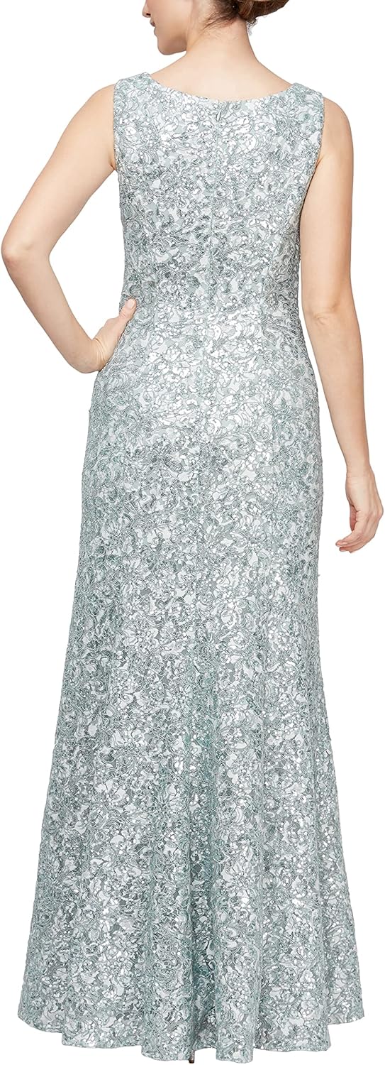 Alex Evenings Women's Dress and Shawl Set - Image 2