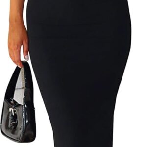 BORIFLORS Women's Sexy Bodycon V Neck Spaghetti Strap Maxi Dress Elegant Backless Cocktail Evening Party Long Formal Dresses