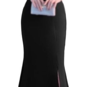 CGTENBS Evening Gown Long Dress Shoulder Dress Long Dress Dinner Slim Dress Wedding(XX-Large)