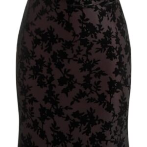 CIDER Dress for Women Floral Ruched Maxi Dress Square Neck Slim Fit Holiday Party Elegant Evening