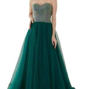 Customized Sweetheart Party Cocktail Fashion Dress, Women's Off The Shoulder Long Dress Tight Corset Cocktail Evening Dress Gold Green