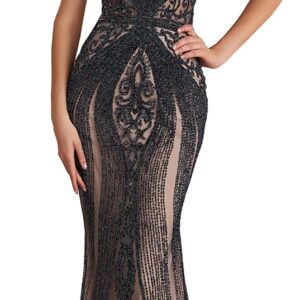 Engerla Sexy Celebrity Mermaid Evening Dress Luxurious Prom Gowns Women's Formal Party Dress