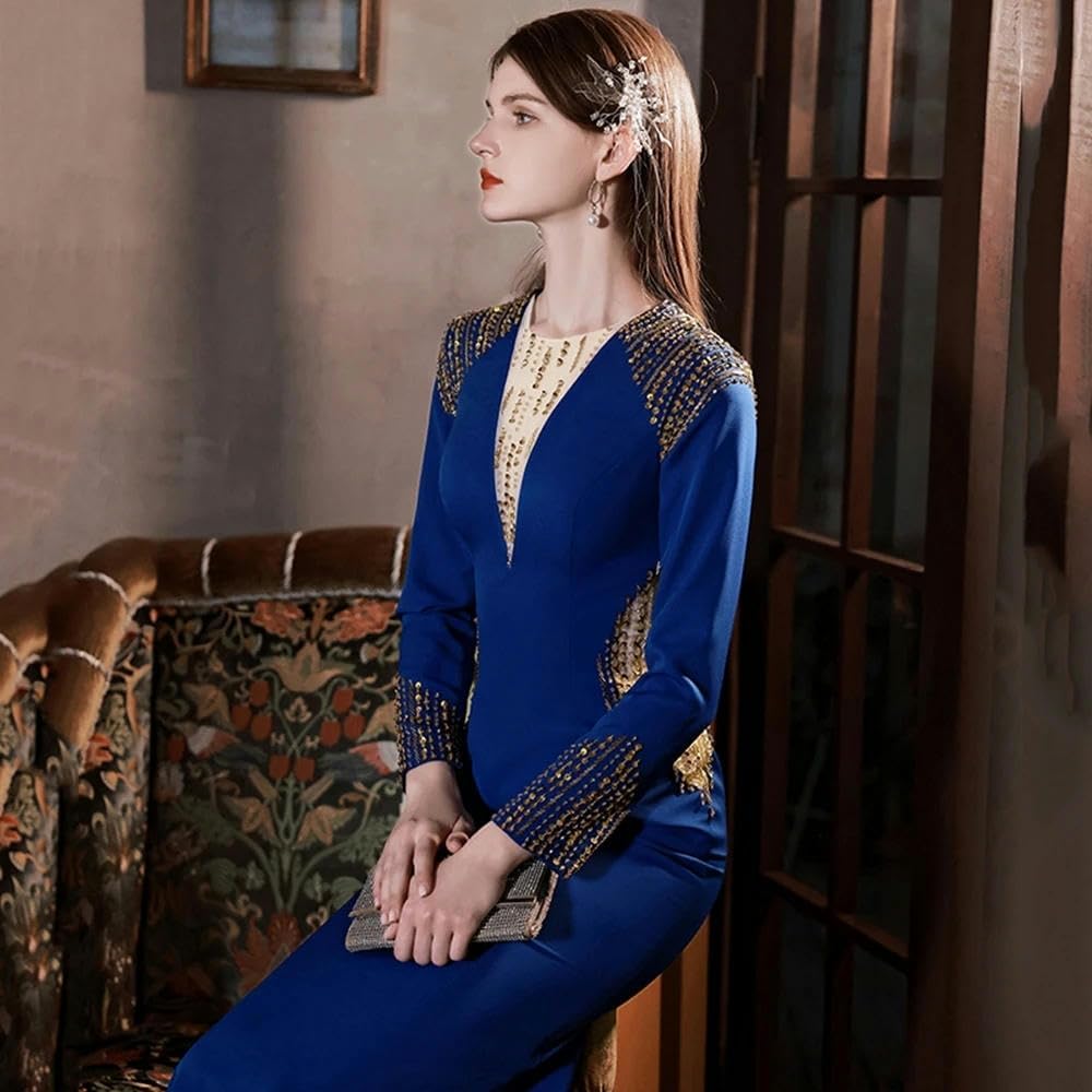 Evening Gowns for Women Beading Mermaid Dresses Woman Party Night Evening Dresses - Image 3