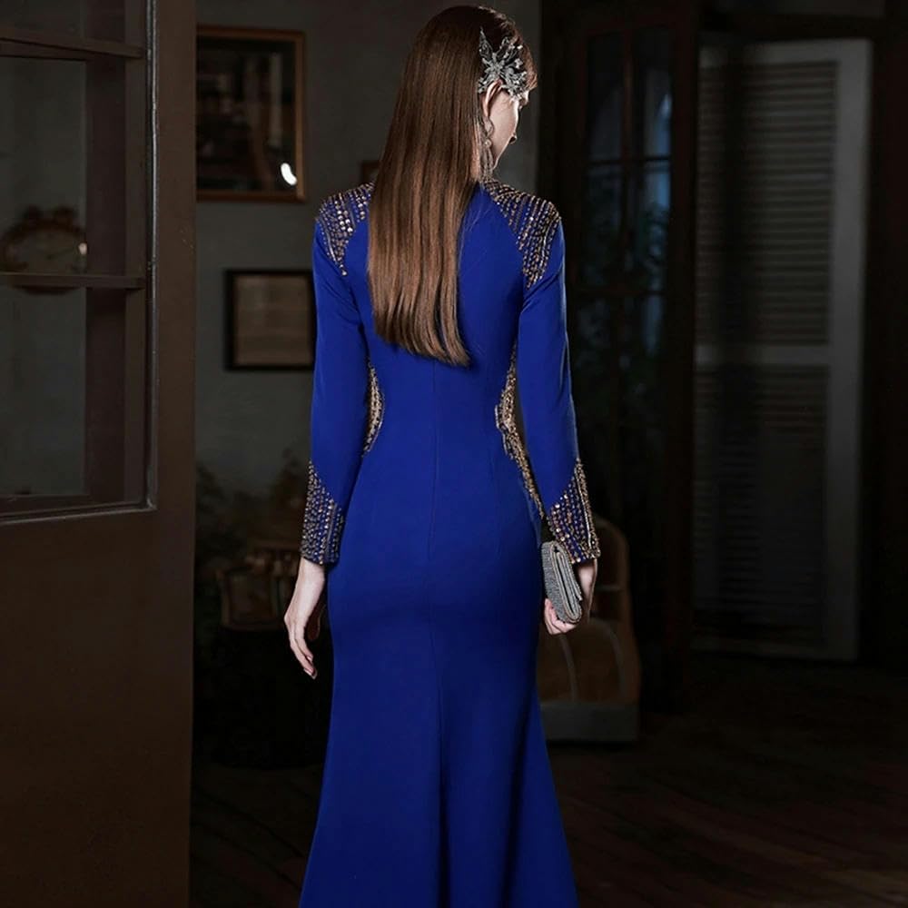 Evening Gowns for Women Beading Mermaid Dresses Woman Party Night Evening Dresses - Image 2