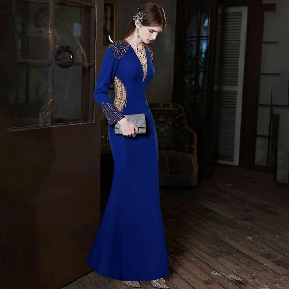 Evening Gowns for Women Beading Mermaid Dresses Woman Party Night Evening Dresses - Image 6