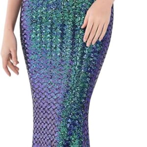 Madam Uniq One Shoulder Formal Dresses Elegant Evening Gowns for Women Sequins Maxi Dress
