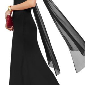 Parthea Women's Summer Formal Wedding Guest Dresses Sleeveless Backless Long Elegant Evening Party Maxi Bodycon Dress