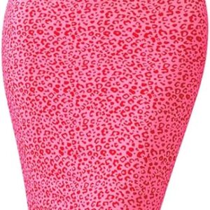 PRETTYGARDEN Maxi Dresses for Women 2025 Summer Halter Leopard Print Backless Sexy Bodycon Cocktail Beach Long Dress