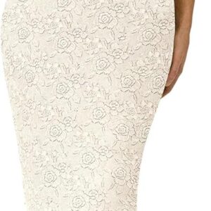 PRETTYGARDEN Summer Dresses for Women 2025 Lace Floral Bodycon Semi Formal Party Wedding Guest Boho Maxi Dress