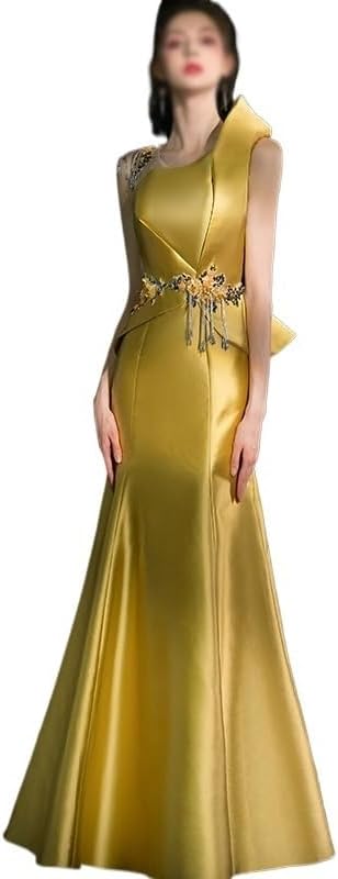 SIDUFHAOPKLL Evening Dress Ladies Banquet Long Annual Party Performance Dress Dress - Image 2