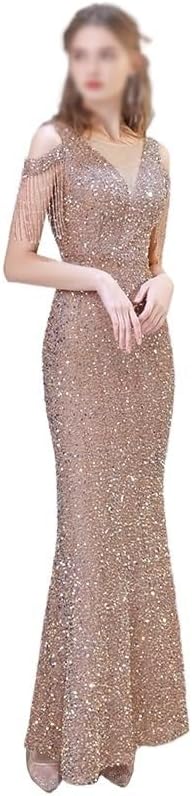 SIDUFHAOPKLL Evening Dress Women's Slimming Dress for Banquet - Image 2