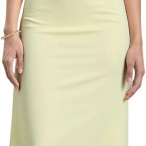 winkbay Women's Tie Backless Maxi Dress Summer Ruffle Deep V Neck Bodycon Evening Party Cocktail Dresses