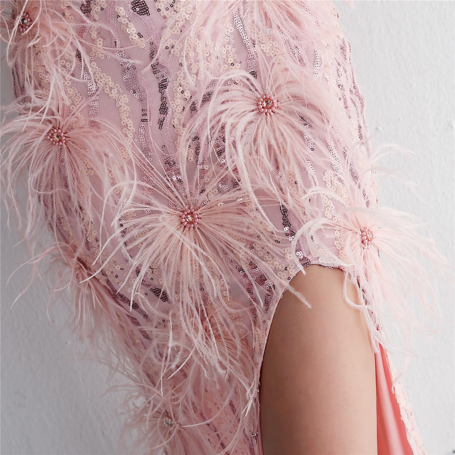 YMGSCC Sequin Long Oversized Women's Performance Dress, Banquet Evening Dress(4X-Large) - Image 6