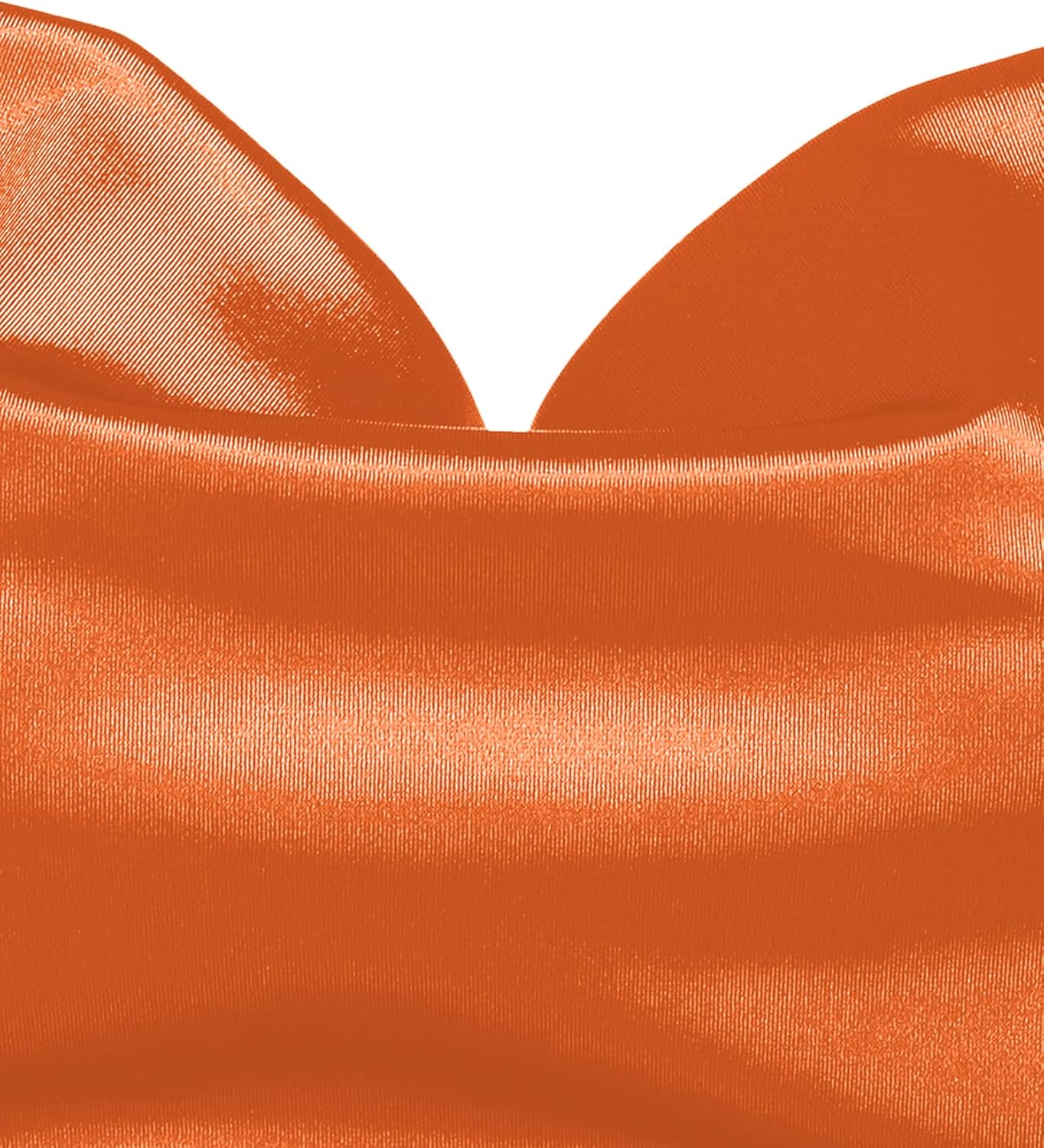 ZAFUL Women's Satin Sleeveless Spaghetti Strap Mini Dress Sexy Slip Cowl Neck Silky Cocktail Party Dresses - Image 3